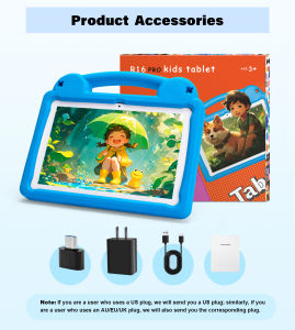 2025 Upgraded Kids Tablet 10.1" Android 15 Kids Tablet with Parental Control 5000mAh Battery 8GB+64GBGreat Gift for Toddlers