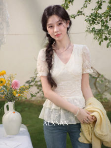 Áo Sơ Mi Tay Ngắn Màu Ngà Mùa Hè