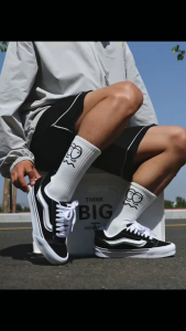 Vans Official Special Offer Vans Vault VLT Knu Skool LX SNS joint low-top joint black and white retro bread shoes (men and women)