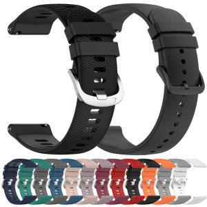 20mm 22mm Silicone Strap for Garmin Forerunner 245 Music 255 265 570 55 168 Venu 4 3 2 Smart Watch Band for Garmin Vivoactive 6
