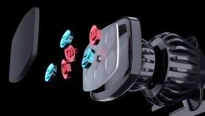 LISEN Magnetic Phone Holder for Car [Easily Install] Car Phone Holder Mount [6 Strong Magnets] Cell Phone Holder for Car [Case Friendly] iPhone Car Holder Compatible with All Smartphones & Tablets