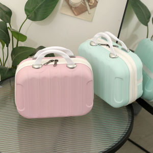 Lightweight Portable Korean Style Small Luggage Bag Wedding Travel Cosmetic Bag 14 Inch Womens Handheld Suitcase