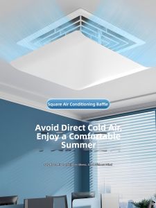 LUOCHENG | Wind Deflector and Air Direction Control Baffle Square