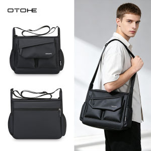 OTOHE Mens Shoulder Bag Large Capacity Messenger Bag Business Bag Waterproof Travel Bag Sports Bag Cross Body Bag Lightweight Casual Bag Leisure Sport Street Bag