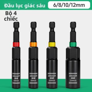 Greener | Bộ Đầu Tuýp Lục Giác Sâu Dài 10mm