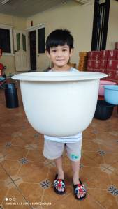 กระถาง 20 นิ้ว พลาสติกแบบแข็ง หนามาก สามารถเลือกสีได้ มีหลายสีให้เลือก