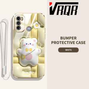 VRQR For SAMSUNG Galaxy S24 S24+ S24 Ultra S23 S23 FE S23+ S23 Ultra S22 S22+ S22 Ultra S21 S21 FE S21+ S21 Ultra 6DEdge Plating 3D Cute Animal and Plant Patterns Phone Case New Protection design (Free Lanyard)