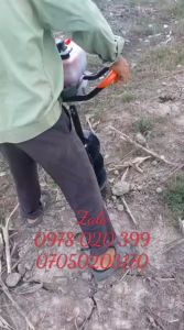 Máy khoan lỗ trồng cây khoan lỗ đóng cọc trụ hàng rào