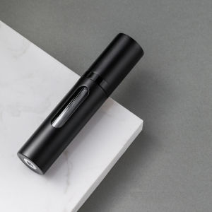 10ml glass liner aluminum alloy shell nano mist nozzle bottom filling perfume sub bottle spray bottle