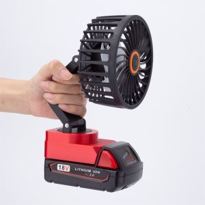 Quạt Không Dây Dùng Pin Lithium Milwaukee 18/20V Đa Góc Di Động Dùng Cho Xưởng Dụng Cụ Điện Cầm Tay Dùng Tại Công Trường