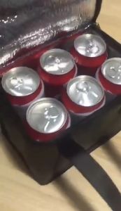 MURAH GAK MURAHAN!! - Tas Travel Insulated TaffHOME Cooler Bag Thermal Insulated Bag 28 x 14 x 17 cm - Tas Piknik Untuk Makanan