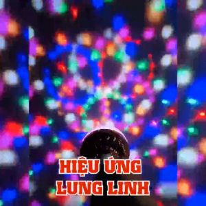 Đèn xoay nhiều màu - Đèn 7 màu - Tuổi thọ cao- Trang trí Noel - Trang Trí Tết