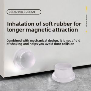 Door handle anti-collision stickers silicone silent pads door stickers door stop strips cabinet door and back wall stickers
