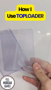 【Morgan Games】[Ready Stock] 25 pieces Toploader 35PT Thickness Card Protector for TCG 游戏卡夹硬卡套