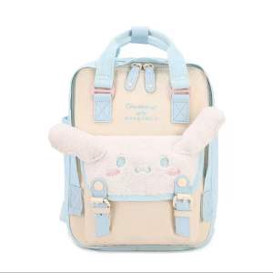 [SG Seller]Doughnut x  Cinnamoroll Kuromi School Bag Bagpack Cute bag Cartoon bag Laptop Bag Big Bag