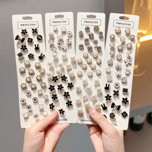 10pcs/Set Anti-slip No-jahit Kancing Baju Bros Dekor Yang Sudah Diperbaiki Julu Dekoratif