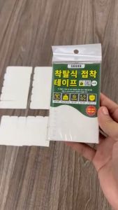 Băng keo hai mặt dán tường Skora (18 miếng) tháo rời dễ dàng không để lại vết keovết xước thương hiệu Hàn Quốc