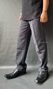 Celana Kerja Pria Kream / Celana Formal Pria / Celana Standar Teflon Pria