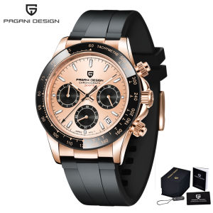 PAGANI DESIGN 2026 New Men Quartz Watches VK63 Sapphire Glaa Stainless Steel Waterproof Top Brand Chronograph Reloj Hombre