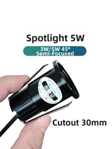 SUNPAI LIGHTING | Đèn Downlight COB CRI Ra98 Chống Loá Đường Kính 30mm