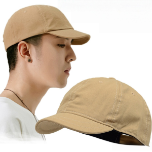 1PC Men Women Fashion Short Brim Cotton Baseball Cap Casual Dad Hat Adjustable Trucker Style Low Profile Caps