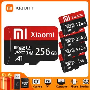♥100% sản phẩm gốc + Bộ chuyển đổi gửi miễn phí + Đầu đọc thẻ♥Xiaomi mini thẻ nhớ SD 512GB/1TB/2TB Classe 10 tốc độ cao thẻ nhớ Flash TF 8GB/16GB/32GB/64GB/128GB/256GB Mini Thẻ nhớ SD cho điện thoại di động máy tính máy ảnh Giám sát camera