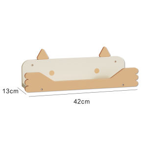 Childrens Room Solid Wood Wall Storage Shelf Home Decoration Infant Room Soft Decoration Background Wall Partition Bookshelf