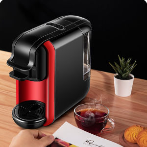 5 in 1 Capsule Coffee Machine 19 Bar Multi-function Espresso Machine Cappuccino&Latte Coffee Maker Suitable Nespresso/Dolce Gusto/K cup Cpasule/Ground Coffee/ESE Pod
