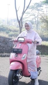 Tiger Head Jas Hujan Gamis Rempel Emily 70016