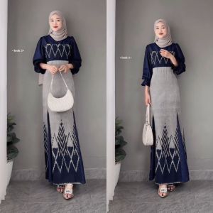 FINAYA DRESS TENUN - COUPLE BAJU TENUN