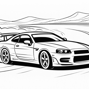 Vehicle Coloring Worksheets for Kids A4 size A4 Size | Printed Edition | No Cover | Ready to Use