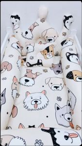 BABY WONDER CROWN BEDDING WITH FOAM AND BIG BOLSTER SET 22x36 | 2INCHES FOAM