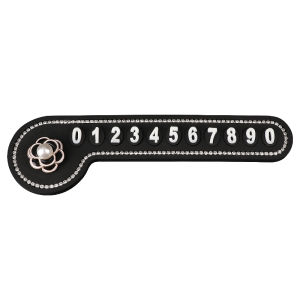 XINZHIXING | Lady Car Temporary Parking Sign Phone Number Display