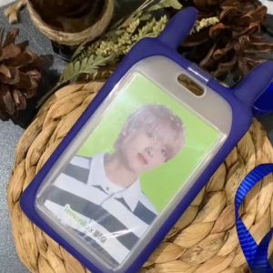 Rokeet ID Card Holder Motif Gantungan Kartu Akses Karakter Name Tag Lanyard