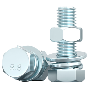 TIANZHUOJINSHU | High Strength Galvanized 8.8 Grade Hex Bolt Set M12