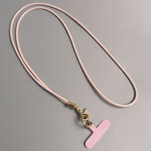 สายโซ่โทรศัพท์มือถือแบบสะพายไหล่หนัง สายโซ่มีซิปแบบยาว สำหรับผู้ชายและผู้หญิง อุปกรณ์เสริมสำหรับการออกกำลังกายกลางแจ้ง