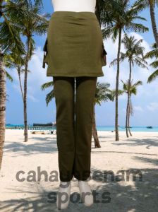 CELANA SENAM CBR KANTONG SAMPING ARMY LORENG CELANA SENAM WANITA