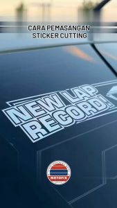 STIKER CUTTING PREMIUM UNIVERSAL MOTIF 40 / Sticker Mobil / VISOR MOTOR / JDM / JAPAN DRIFT / KACA