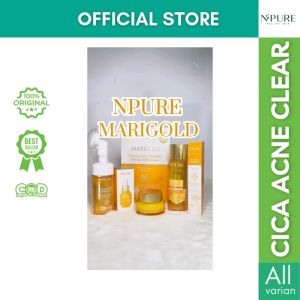 NPURE Marigold SERIES Eyemazing Power Serum Facial Wash Clearing Petal Toner Moisturizer Anti Aging