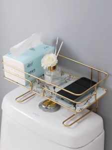 ชั้นวางของในห้องน้ำ ด้านบนห้องน้ำแขวนผนังชั้นวางของ ชั้นวางของอเนกประสงค์ ชั้นวางของฟรี หลุมล้างโต๊ะโถส้วมชั้นวางของ