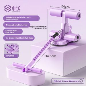 SHENWO | Home Abdominal Workout Device Double Suction Cup Fixing Feet