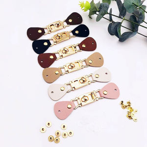 1Pcs PU Leather Snap Sewing Buckle Metal Clasp For DIY Clothes Jackets Bags and Scarves Fashion Accessories