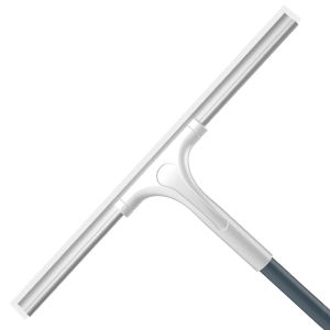 ไม้เช็ดกระจก 2-in-1 ปรับความยาวได้ ไม่ทำให้กระจกเสียหาย ไม่ทิ้งคราบน้ำ