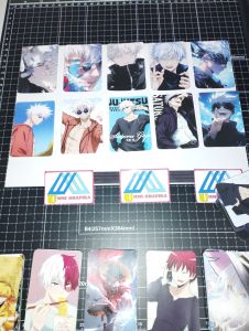 Photocard Gojo sutoru  isi 18pcs unofficial fanmade koleksi WIBU  termurahvirall  berkualitas Photocard Photocard unofficial fanmade koleksi Smitthe Photocard