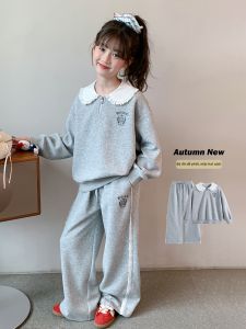 SQTN.KIDS | Bộ Áo Hoodie Mới Thời Trang Cho Bé Gái Mùa Thu Xuân
