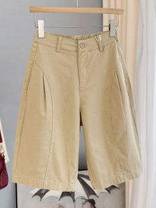 LIYANGANG | Slim Fit Casual Khaki Workwear Shorts