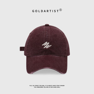 GOLD ARTIST | Face-Slimming Large Brim Snapback Cap