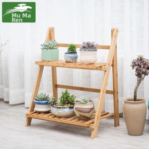 Collapsible Multi-level Balcony Living Room Flower Stand