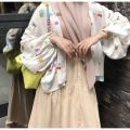 CARDIGAN KIYOWO OUTER YAPPEO BLAZER KIYOWO BLOUSE MOTIF. 