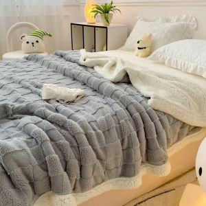 BEIPIN | Thick Flannel Blanket Multiple Use